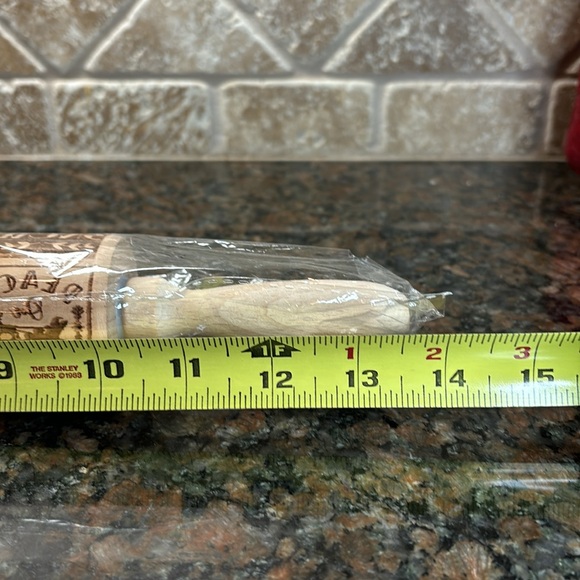 NEW Christmas Stamp Wooden Rolling Pin - Picture 9 of 12